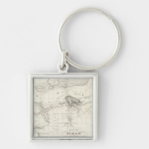 Western Africa Key Ring