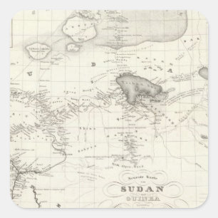 Western Africa Square Sticker