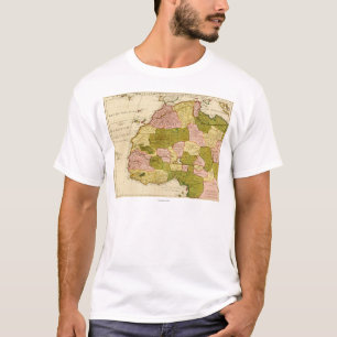 Western AfricaPanoramic MapWestern Africa 3 T-Shirt