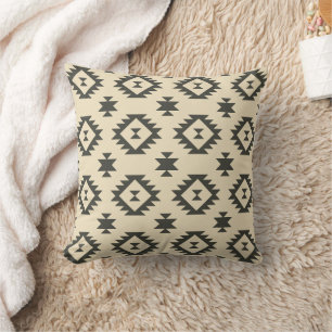 Western America Geometrical Pattern Throw Pillows