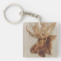 Western American Animal Study | Moose Portrait