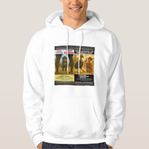 Western Animal Movie Poster Parody Hoodie