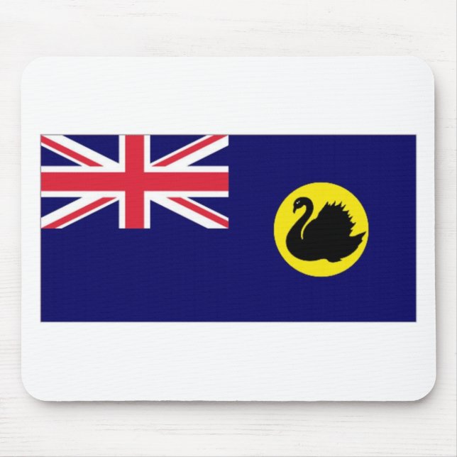 Western Australia Flag Mouse Mat (Front)