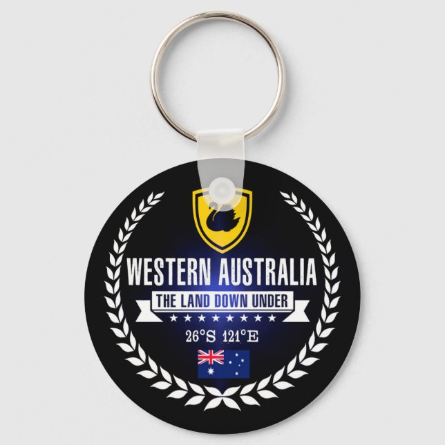 Western Australia Key Ring (Front)