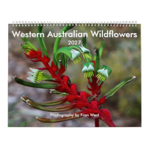 Western Australian Wildflowers 2027 Calendar
