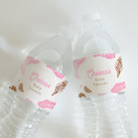 Western Baby Shower Water Bottle Labels