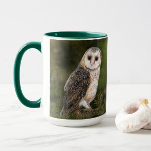 Western Barn Owl Mug - Painting