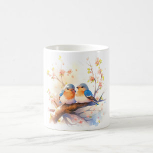 Western Bluebirds Coffee Mug