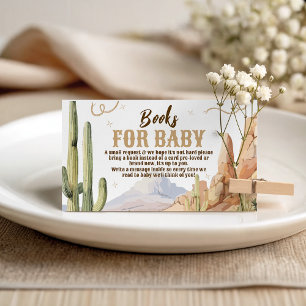 Western Books for Baby Card