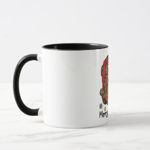 Western Boots Santa Merry Christmas Boots Xmas Mug