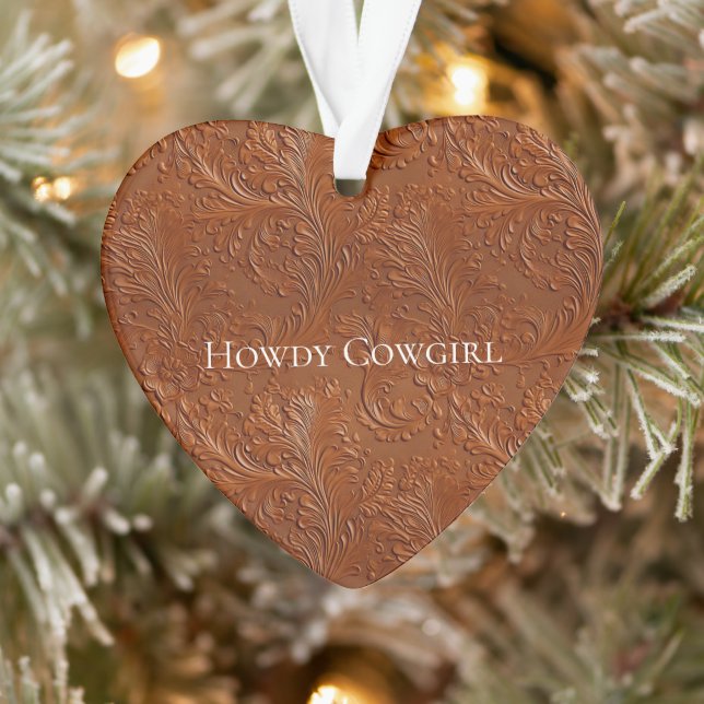 Western Brown Bohemian Art Ornament (Tree)