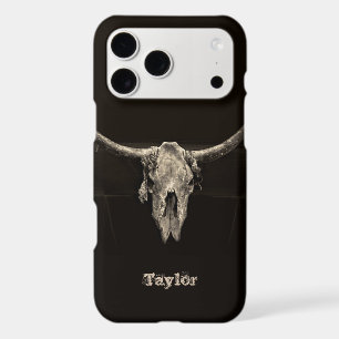 Western Bull Skull Country Cowboy Rustic Vintage