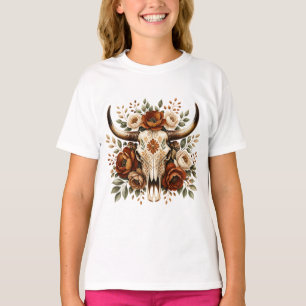 Western Bull Skull T-Shirt