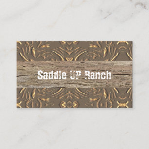 Western Business Cards