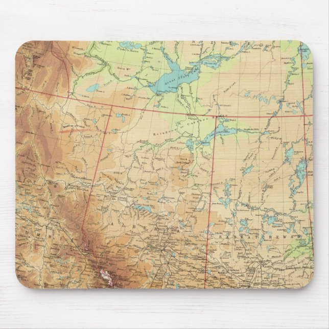 Western Canada Mouse Mat (Front)