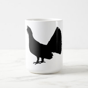 Western capercaillie coffee mug