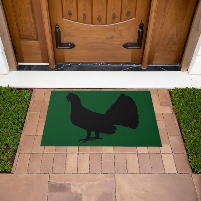 Western capercaillie doormat (Outdoor)