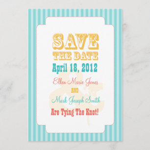 Western Carnival - Save The Date Blue