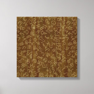 Western Cattle Brands Canvas Print