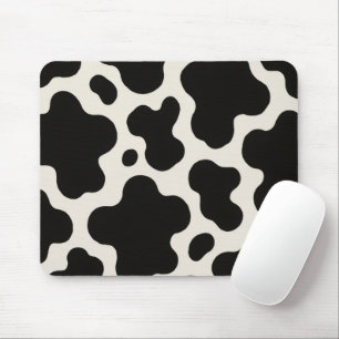 Western Charm Rodeo Season Fun Cow Print Classic Mouse Mat