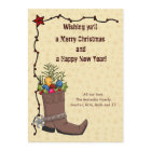 Western Christmas Card
