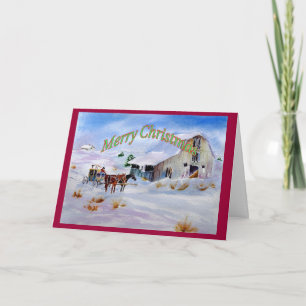 Western Christmas Card