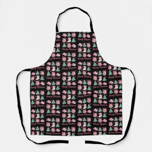 Western Christmas Coquette Howd Girly Boots Hat Apron