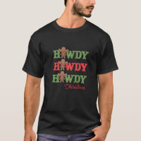 Western Christmas Howdy Cowboy Santa Merry Howdy C