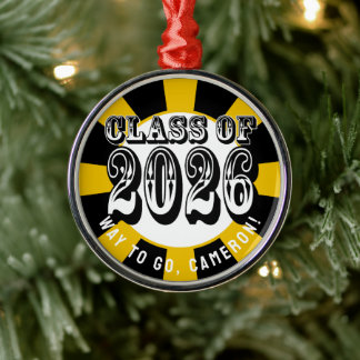 Western Class of 2026 Graduation Metal Tree Decoration
