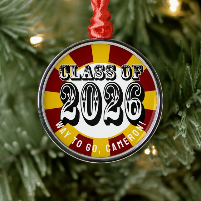 Western Class of 2026 Graduation Metal Tree Decoration (Tree)