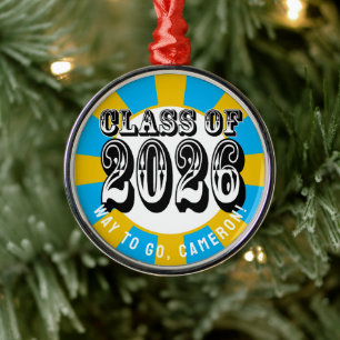 Western Class of 2026 Graduation Metal Tree Decoration