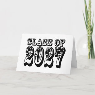 Western Class of 2027 Graduation Card