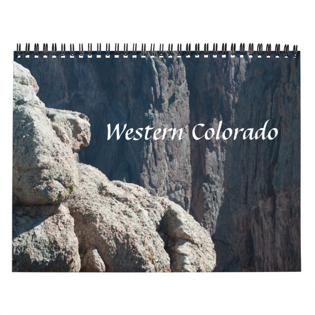 Western Colorado Photo Calendar (Cover)