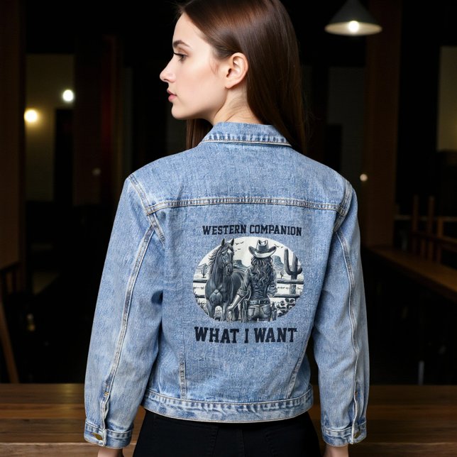 Western Companion Denim Jacket (Creator Uploaded)
