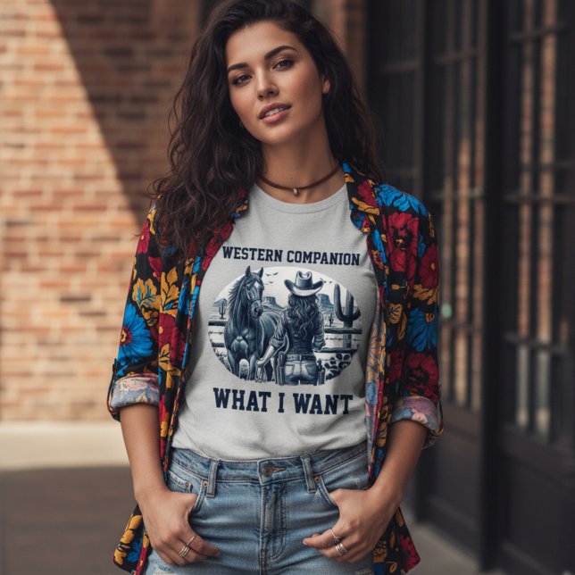 Western Companion Tri-Blend Shirt (Creator Uploaded)