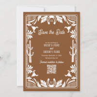 Western Country Cowboy Rustic Wedding Brown