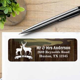 Western Country Deer The Hunt Is Over Wedding