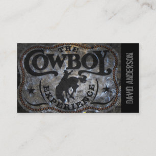 western country Stampede Horse cowboy rodeo Business Card