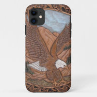 Western country tooled leather Vintage Eagle