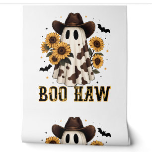 Western Cow Spot Spooky Ghost Boo Haw Wallpaper