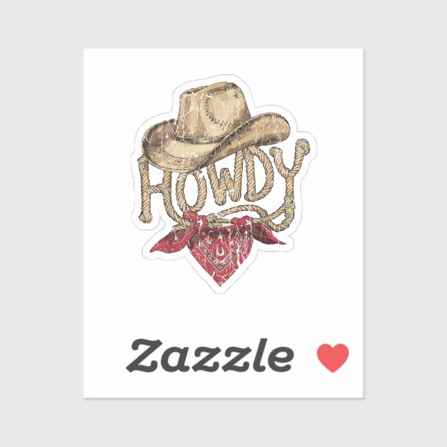 Western Cowboy Birthday Party  (Sheet)