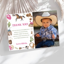 Western Cowboy Birthday Party Photo