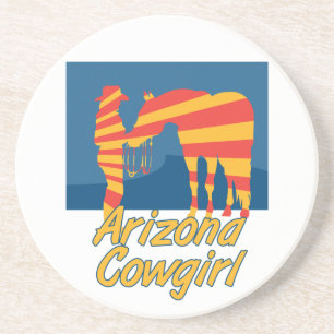 Western Cowboy Cowgirl Horse Barn Rodeo Coasters