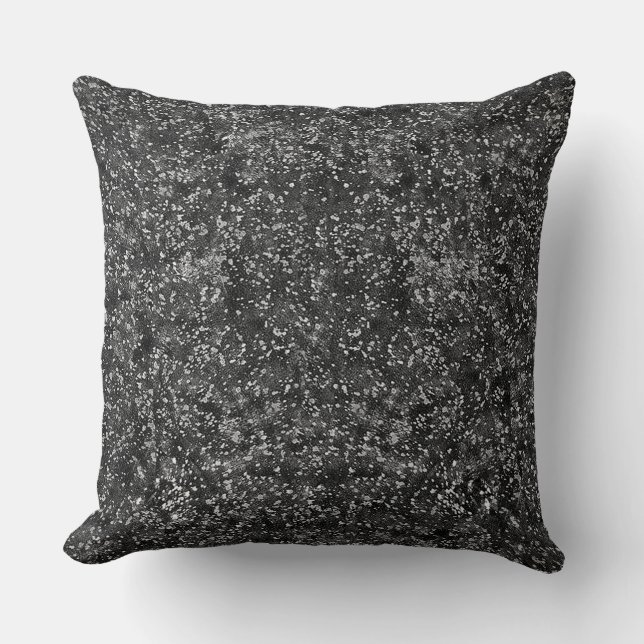 Western Cowboy Cowhide Print Throw Cushion (Front)