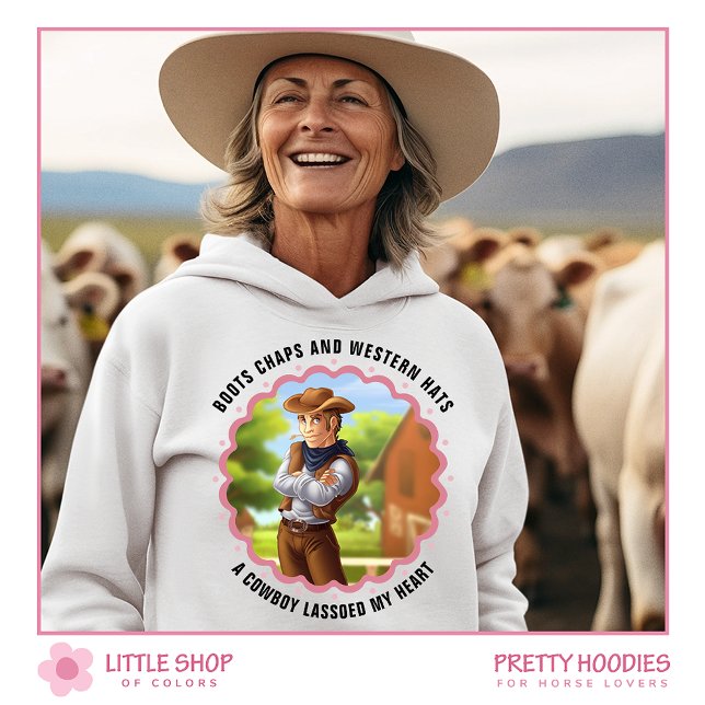 Western Cowboy Customisable Hoodie (Creator Uploaded)