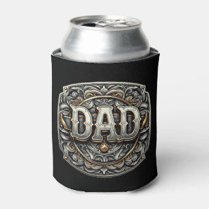 Western Cowboy DAD Father's Day  Can Cooler