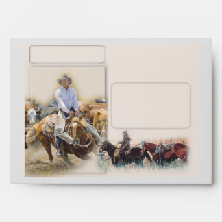 Western Cowboy Envelopes