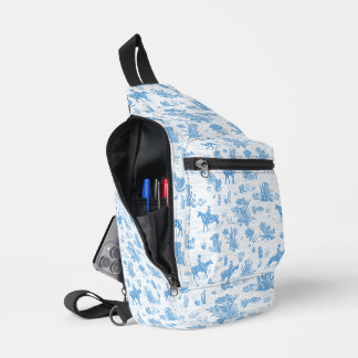 Western Cowboy Horse Cactus Desert Toile Sling Bag