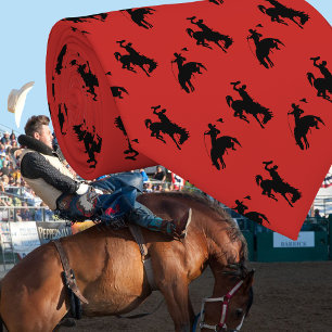 Western Cowboy Rodeo Bronc Riders Necktie
