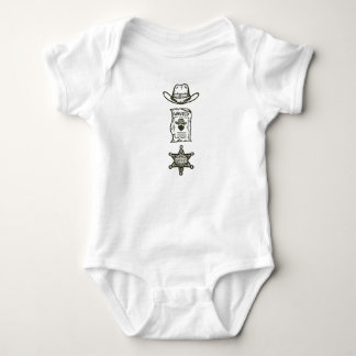 Western Cowboy vintage Baby Bodysuit